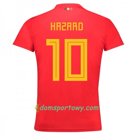 Koszulka Belgia Hazard 10 Domowe Koszulki Piłkarskie Mistrzostwa Świata 2018